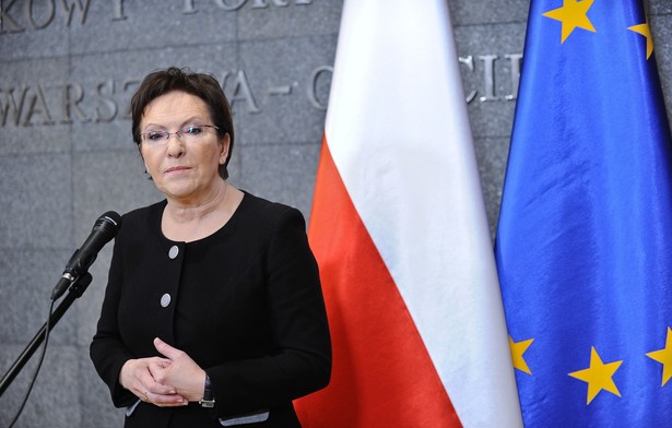 Premier Ewa Kopacz jedzie na Śląsk. Spotka się z górniczymi związkowcami