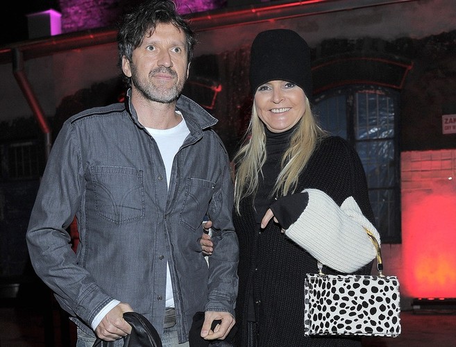 Monika Olejnik i Tomasz Ziółkowski na pokazie 'Pre Collection 2012' Gosi Baczyńskiej.