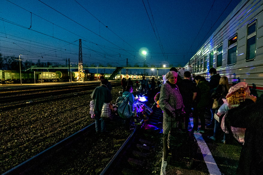 Pociąg z Moskwy do Kijowa, Rosja 2019