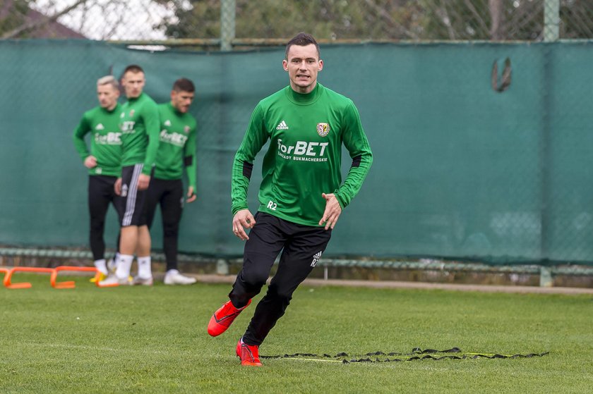 Pilka nozna. Ekstraklasa. Slask Wroclaw. Zgrupowanie w Turcji. Trening. 22.01.2019 

