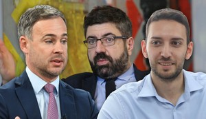 Radomir Lazović Miki Aleksić Pavle Grbović