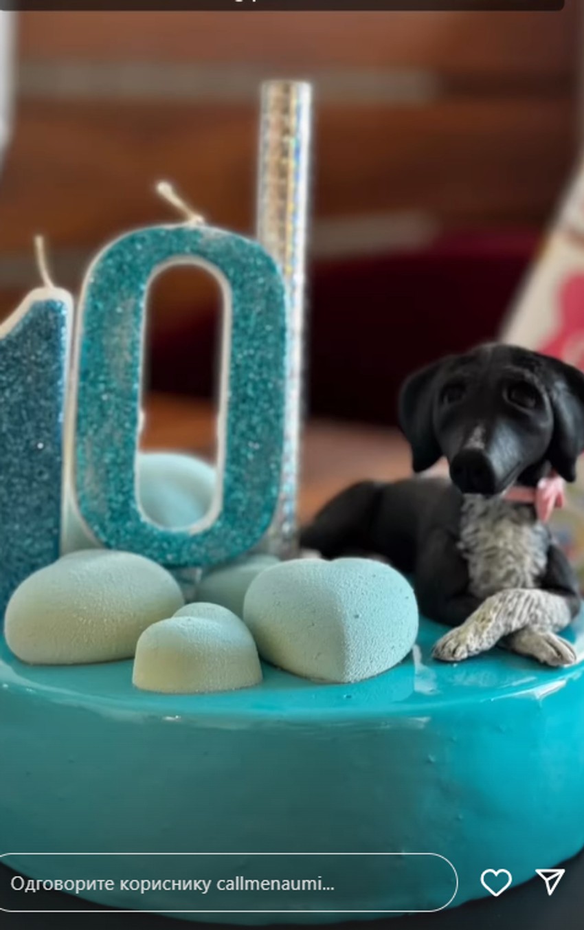 Ognjenov sin slavi rođendan