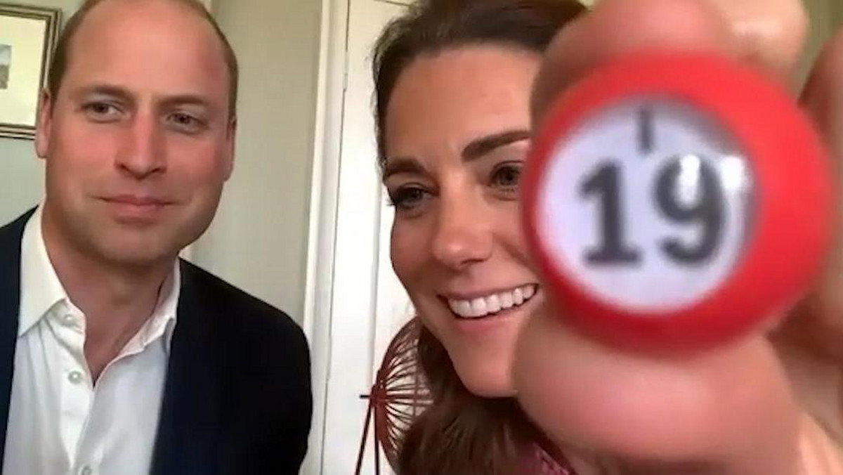 Książę William i Kate Middleton zadzwonili do poddanych, żeby... zagrać w Bingo [INSTAGRAM]