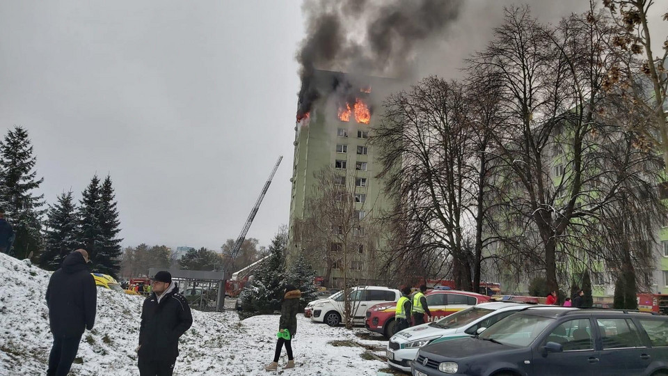 Wybuch gazu w Preszowie