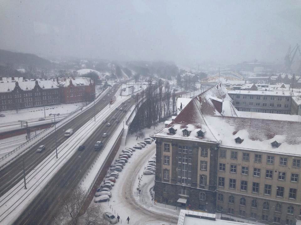 Gdańsk: zima atakuje!