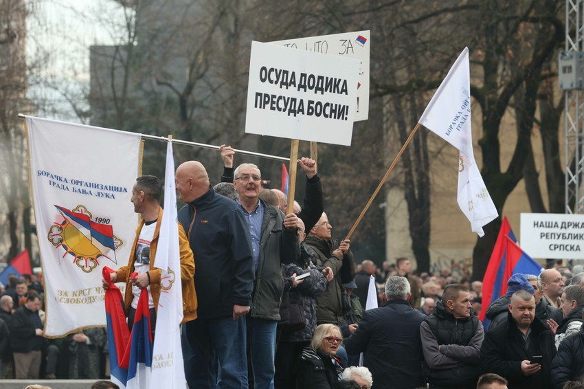 miting, banjaluka, milorad dodik