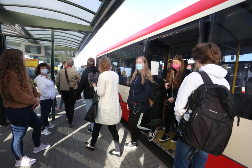 Wiecej kursów autobusów linii 262