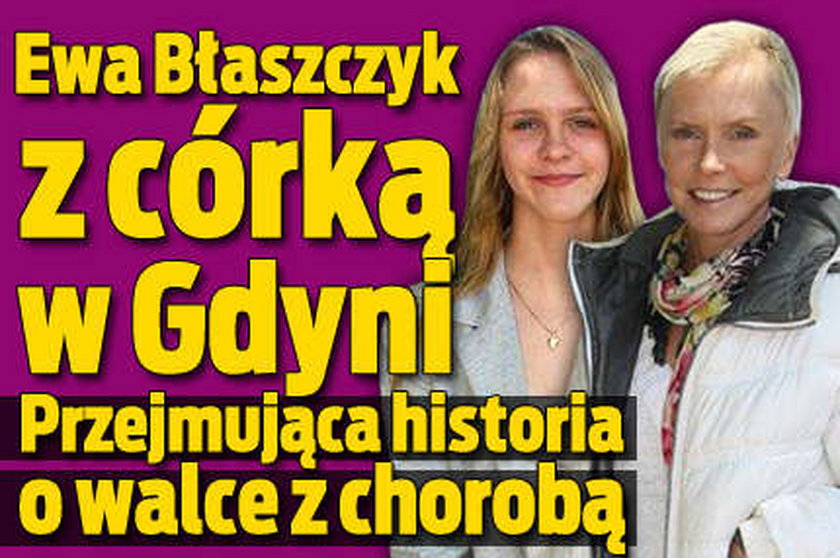 Ewa Błaszczyk z córką!