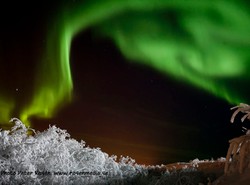 Zorza polarna nad Polską. Potem także częściowe zaćmienie słońca