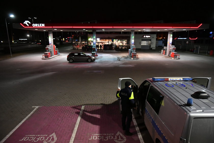 22-latek podpalił się na stacji benzynowej w Gdańsku