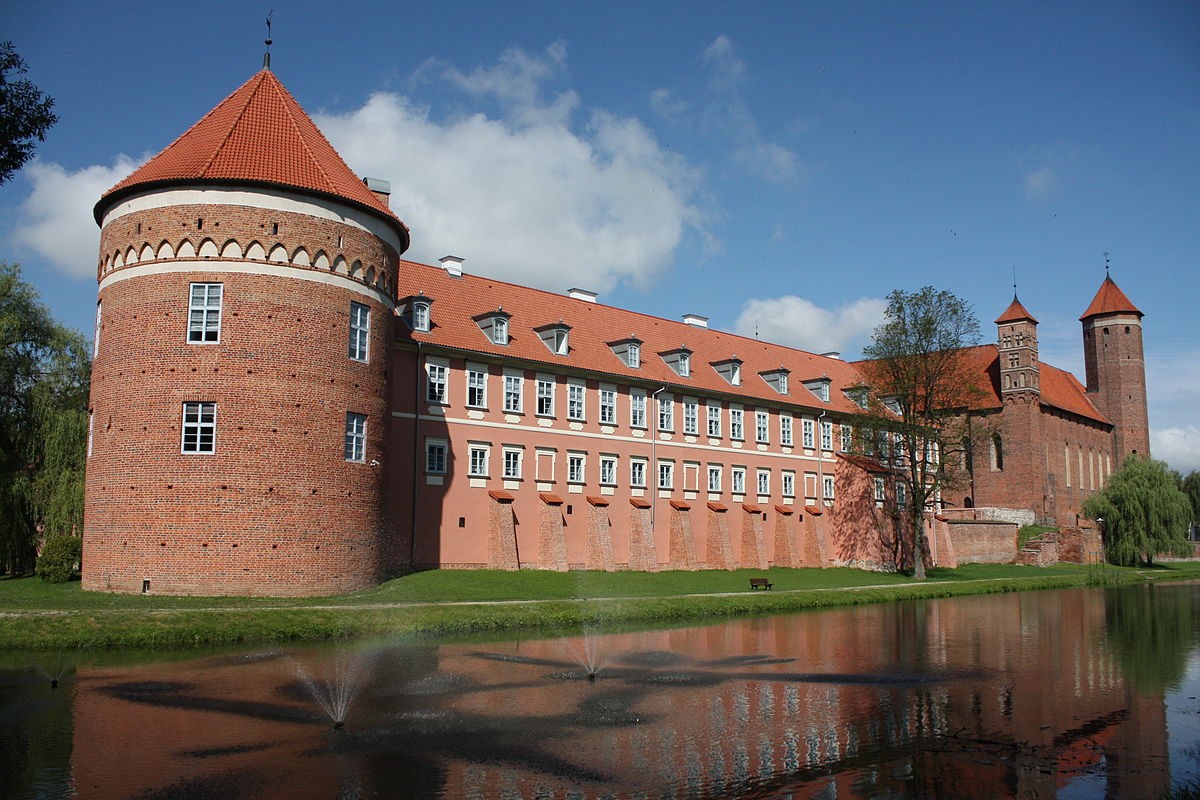 Lidzbark Warmiński - Zamek biskupów warmińskich, fot. Ludwig Schneider / Wikimedia Commons, cc-by-sa