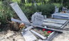 Wichura zniszczyła groby na cmentarzu