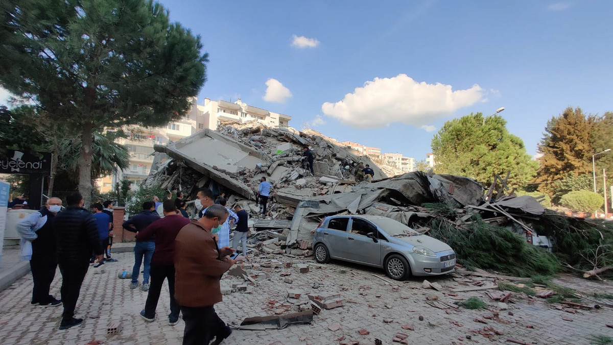 Silne trzęsienie ziemi w Turcji i Grecji
