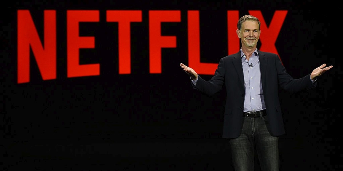 Reed Hastings, CEO Netfliksa, ma powody do zadowolenia