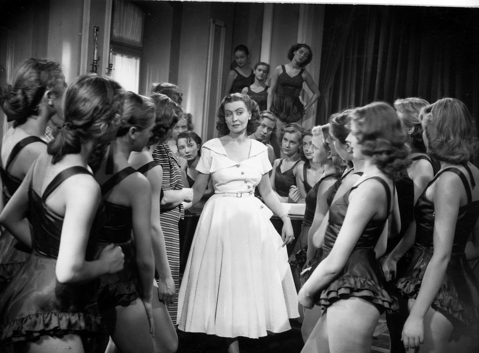Nina Andrycz w filmie "Uczta Baltazara" (1954)