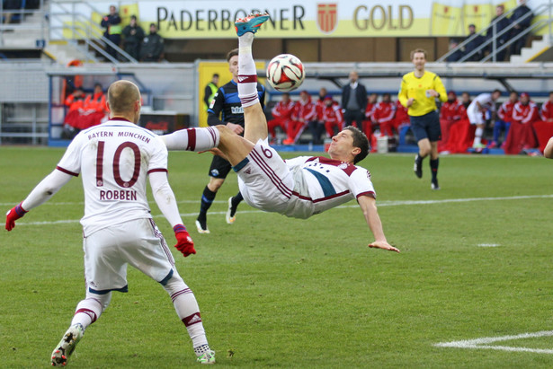 Lewandowski po raz trzeci w tym sezonie w jedenastce kolejki "Kickera"
