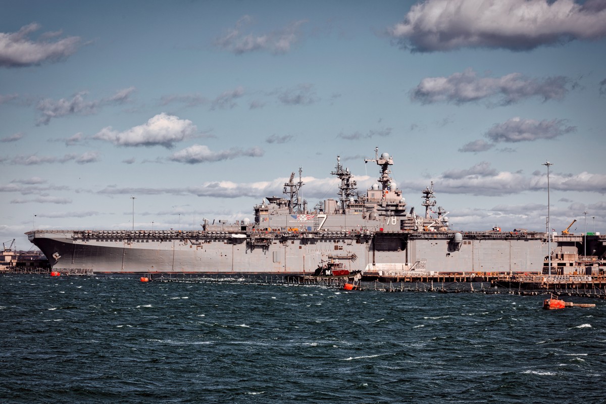 W skład floty ekspedycyjnej ma wejść okręt desantowy Iwo Jima