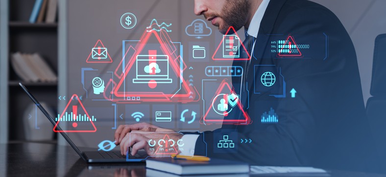 cyberbezpieczeństwo, komputer, praca, pracownik