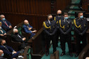 Straż Marszałkowska na posiedzeniu Sejmu