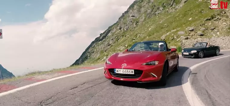 Mazda MX-5 na Trasie Transfogaraskiej - czy to auto faktycznie stworzono do pokonywania zakrętów