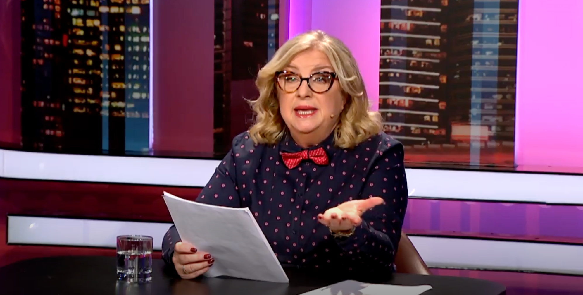 Elena Vacvalová v relácii Sedem.