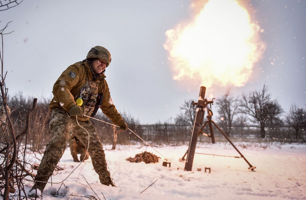 Ukraiński żołnierz 24. oddzielnej brygady zmechanizowanej