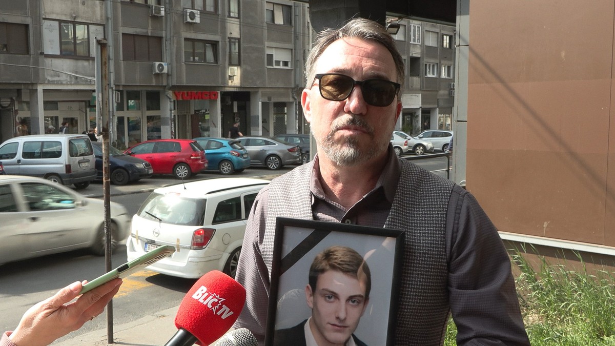 Nenad Milenković, otac stradalog Branislava Milenkovića