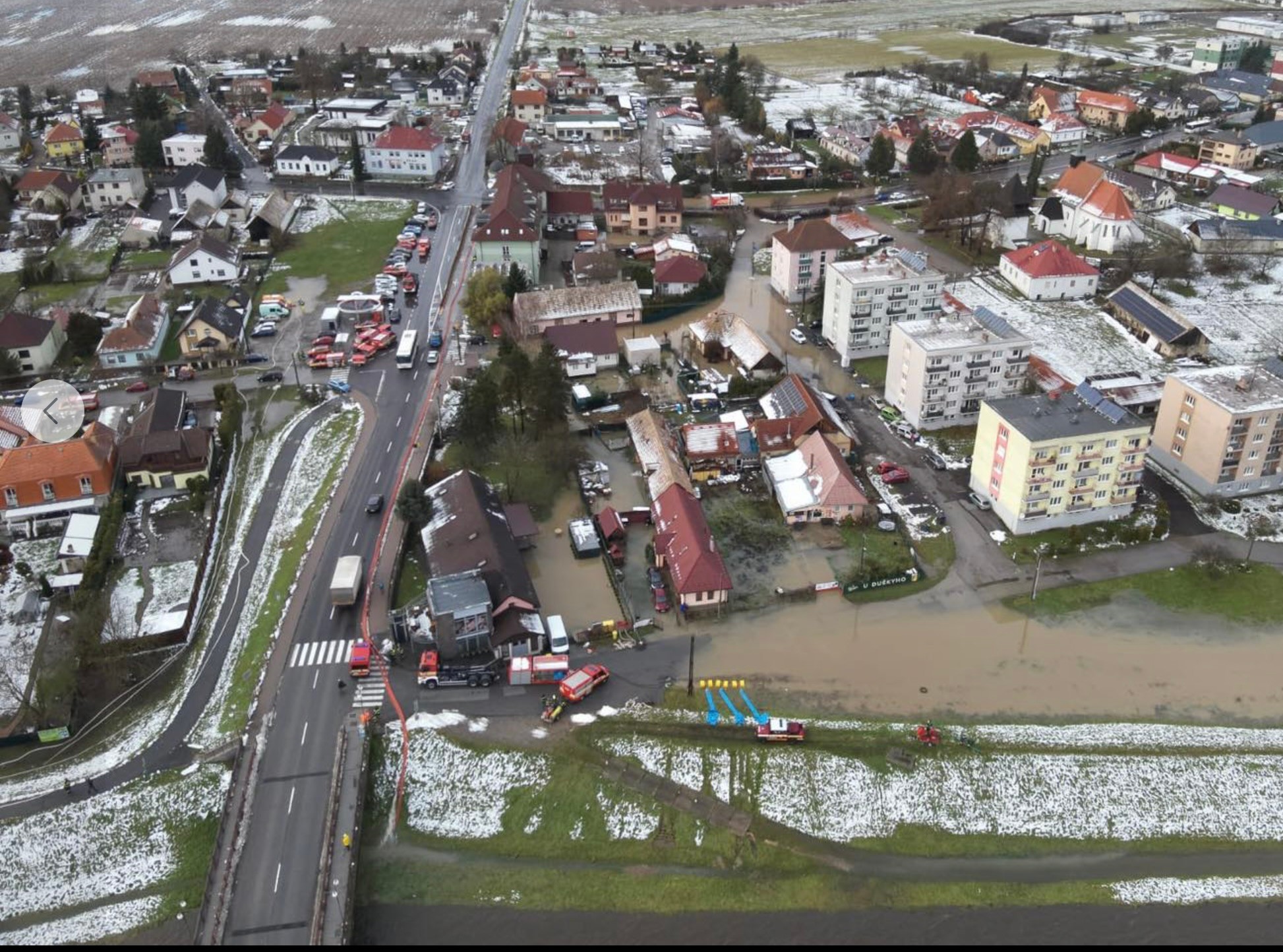 Situácia v Sliači  je po extrémnom daždi a povodni momentálne stabilizovaná.