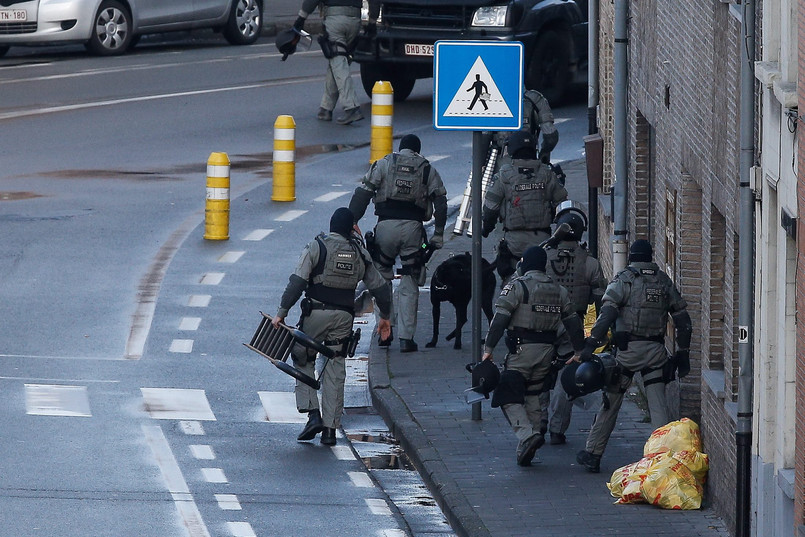 Operacja policji w Gandawie. Czterech napastników wzięło zakładnika