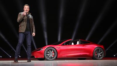 Tesla Motors 2020 Roadster Unveiled
