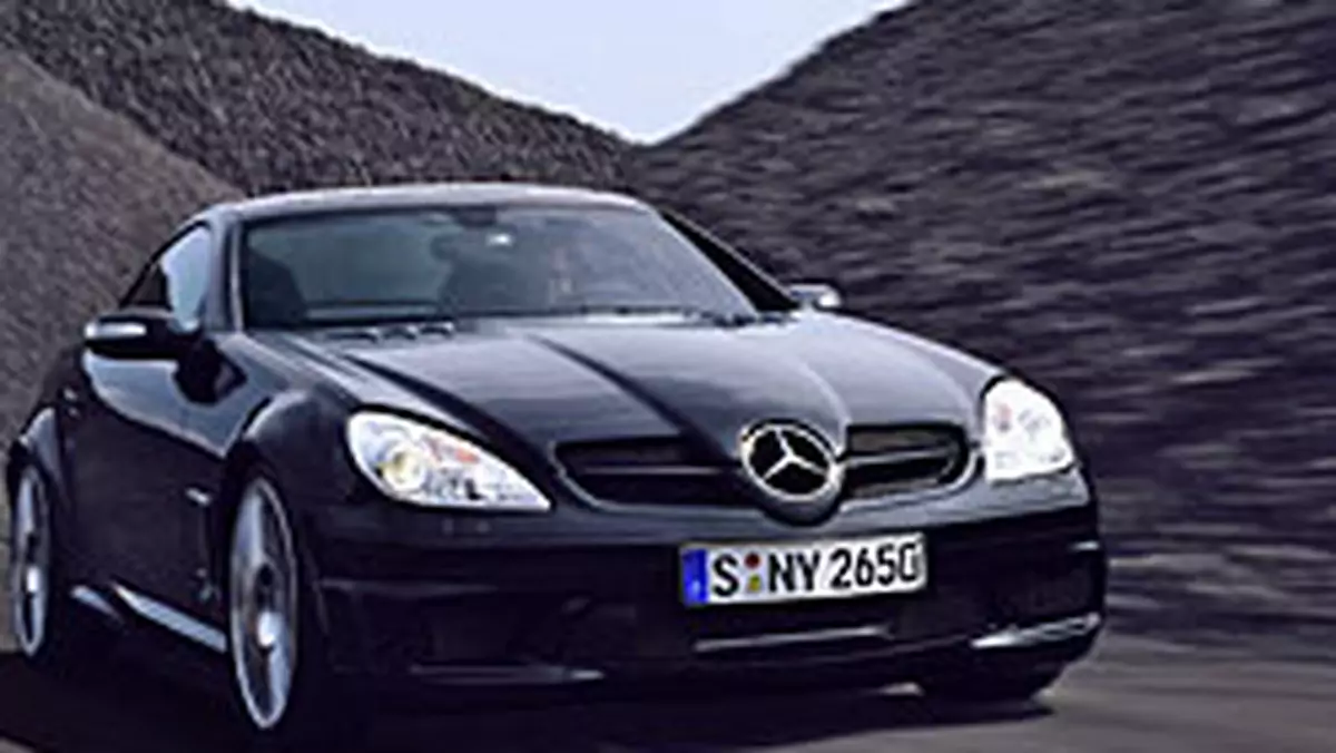 Mercedes-Benz SLK 55 Black Series oficjalnie w sprzedaży