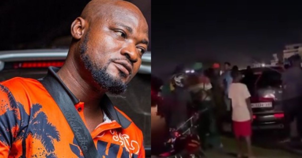 Funny Face involved in gory accident, knocks down a mother and two children - Vimarsana News