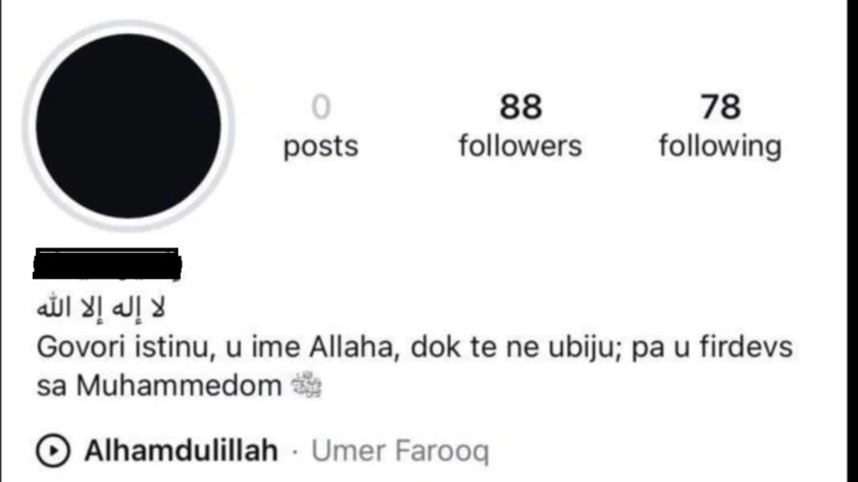 Društvene mreže maloletnog ubice iz BIH