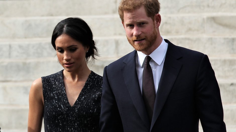 Meghan Markle i książę Harry w Londynie