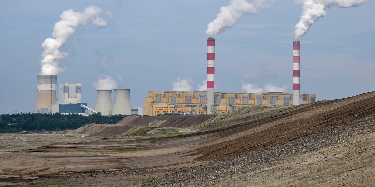 Największa elektrownia w kraju to należąca do PGE Elektrownia Bełchatów na węgiel brunatny.