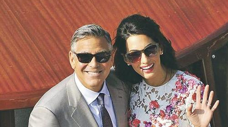 Sztárokkal búcsúzott az agglegényélettől Clooney