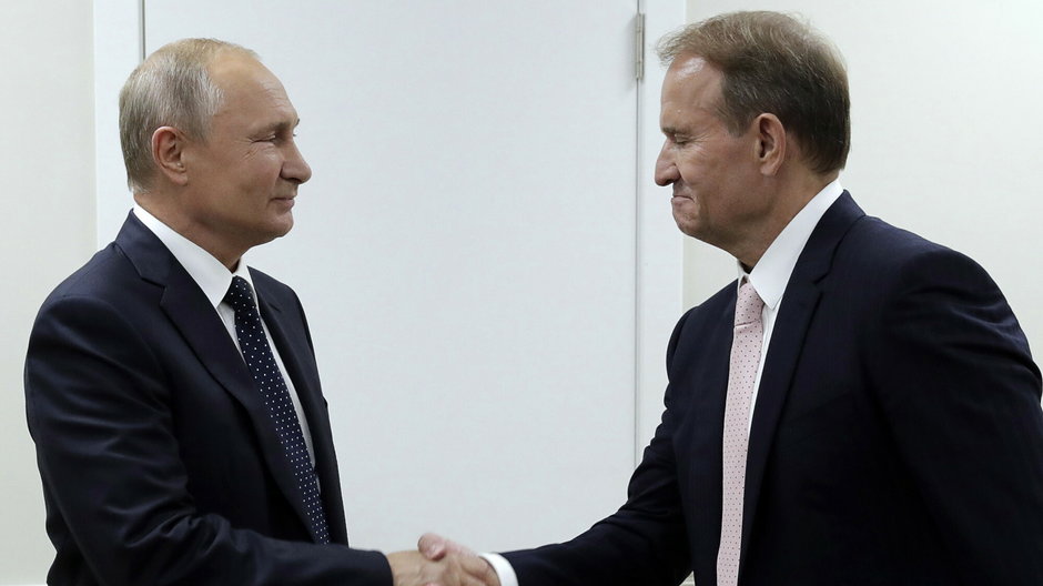 Władimir Putin i Wiktor Medwedczuk, 2019 r. 