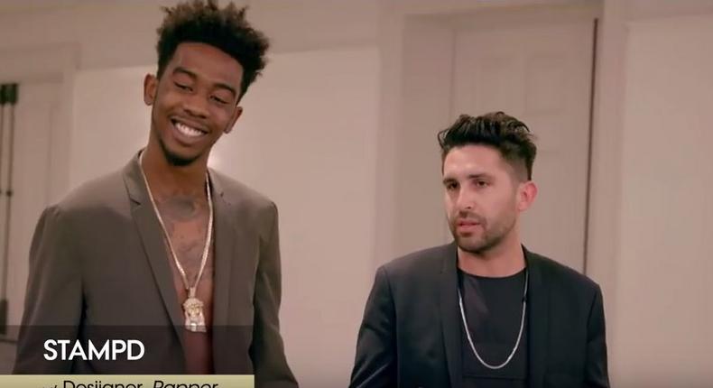 Rapper Desiigner models and raps for Anna Wintour and others