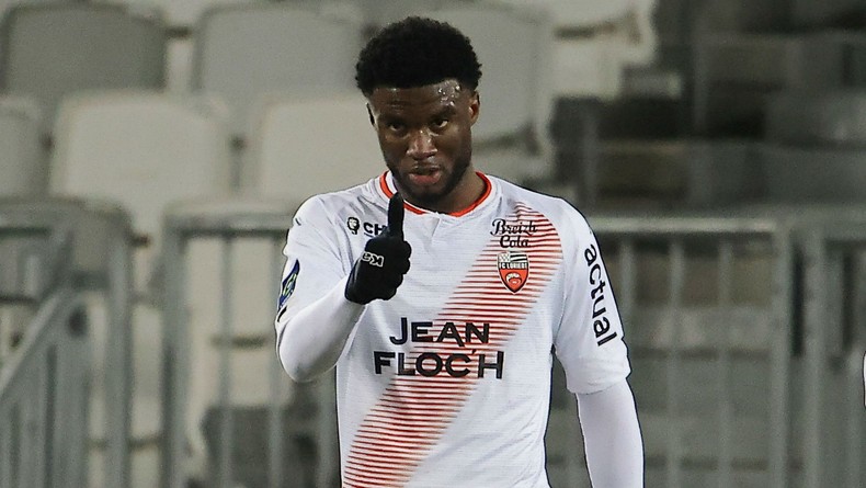 FC Lorient striker Terem Moffi has had a good year for club and country
