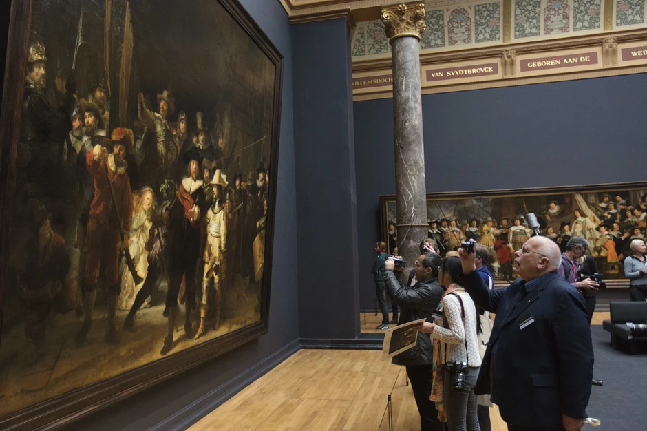 Ovde je izložena i čuvena Rembrantova "Noćna straža"