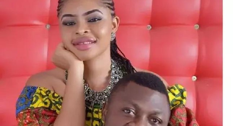 Prince Nwafor and fiancee in pre-wedding photos