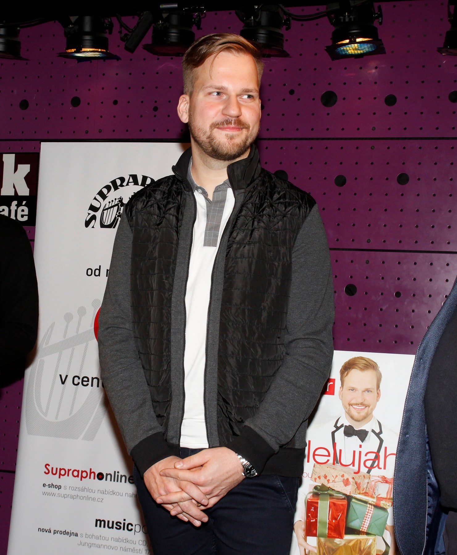 Český spevák Martin Chodúr.