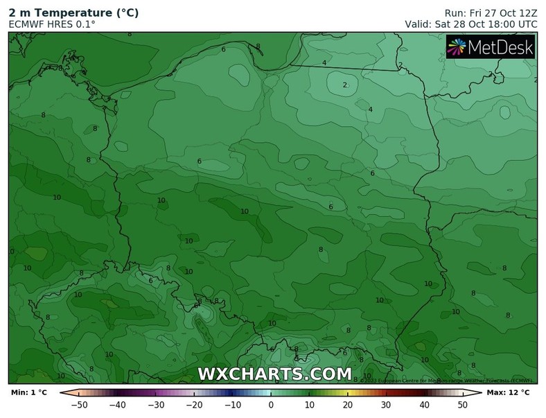 Szykuje się bardzo zróżnicowana temperatura