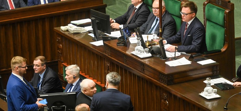 Kaczyński swoją wypowiedzią rani serce Hołowni