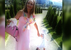Ljiljana Jakšić sa ćerkom