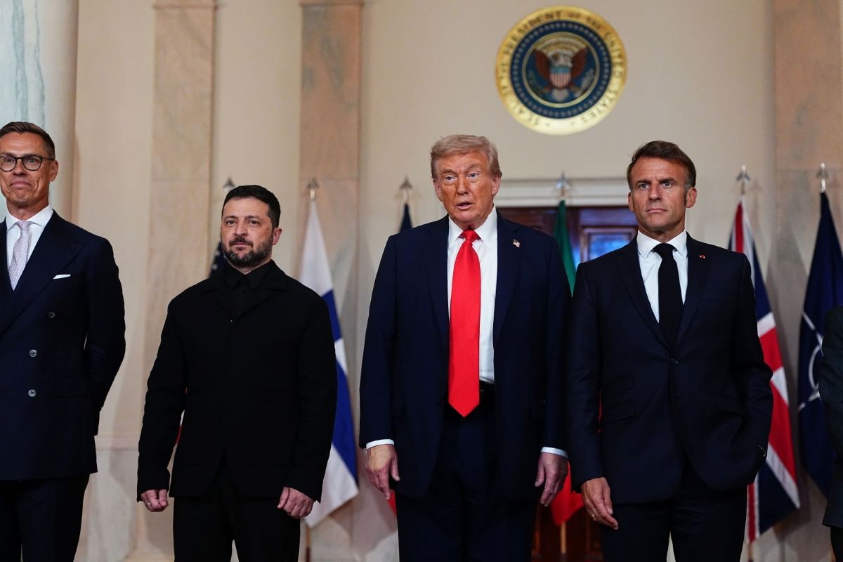 Media: Donald Trump przerwał spotkanie z europejskimi liderami, by zadzwonić do Putina