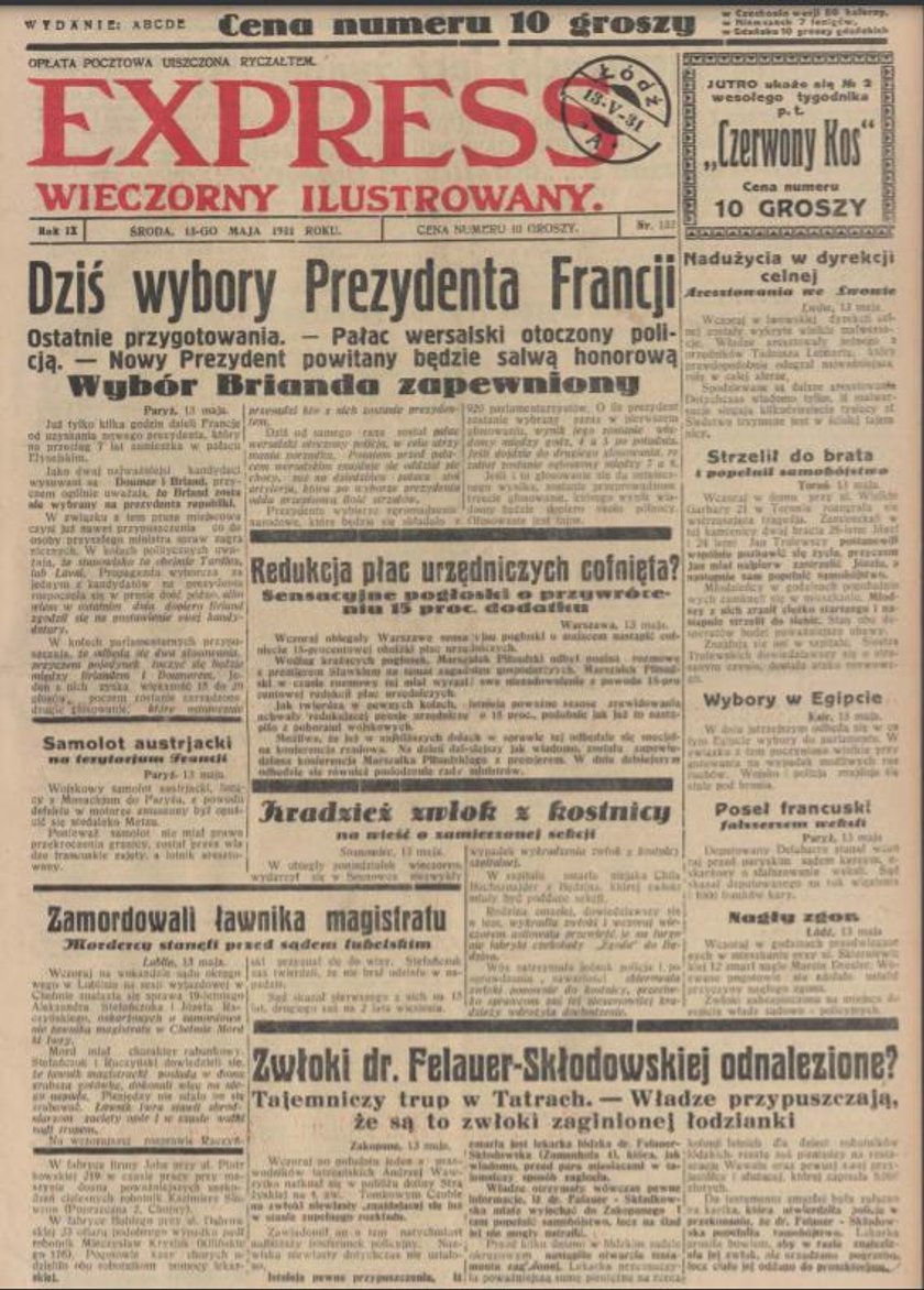 Tragiczna historia Marii Skłodowskiej