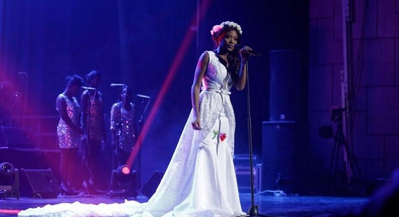 Efya performs in Girl Talk concert