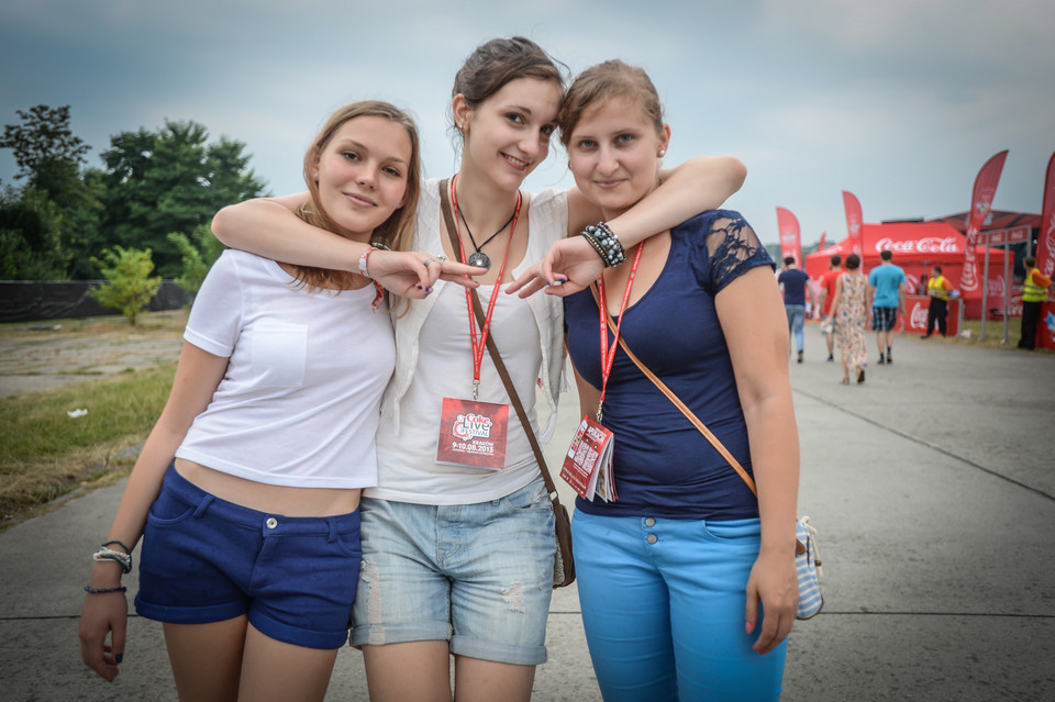 Coke Live Music Festival - zdjęcia publiczności