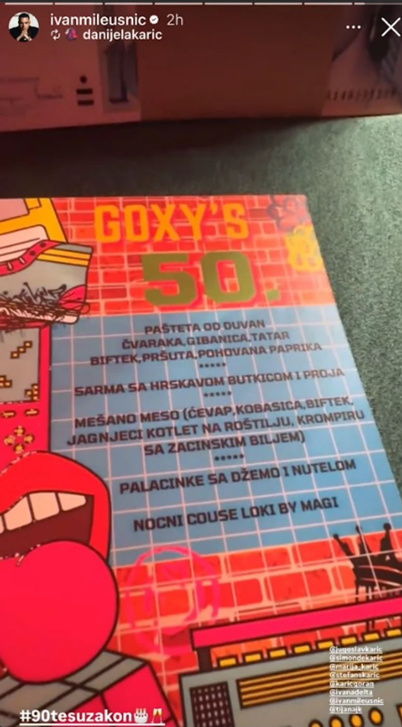 Žurka Gorana Karića